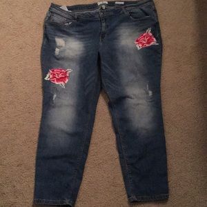 Plus size skinny jeans